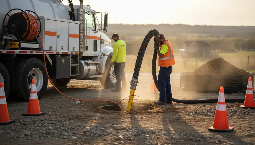 Vacuum Excavation & Potholing in the field
